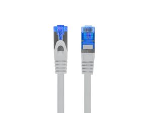 Cable Lanberg patchcord CAT.6a s/ftp lszh cca 1.5m gray fluke passed
