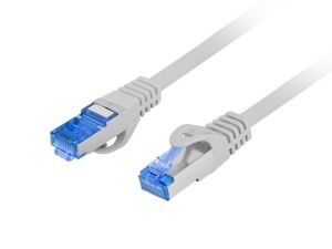 Cable Lanberg patchcord CAT.6a s/ftp lszh cca 1.5m gray fluke passed