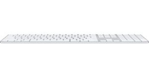 Keyboard Apple Magic Keyboard (2024) w Touch ID and Numeric Keypad - International English - White Keys