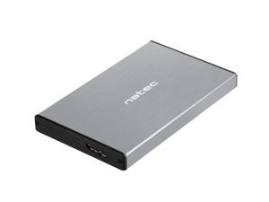 Natec External HDD/SSD Enclosure Rhino Go SATA 2.5" USB 3.0 Gray