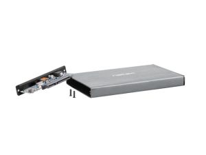 Natec External HDD/SSD Enclosure Rhino Go SATA 2.5" USB 3.0 Gray