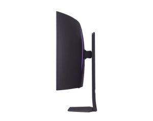 Monitor LG 39GS95QE-B, 39 inchi Ultragear OLED 0,03 ms (GtG), 21:9 Curved Gaming WQHD+ (3440x1440), 240Hz, 1000:1, 275 cd/m2, 1000:1, DCI-P3 Free, DCI-P3 NVIDIA G-Sync, VRR, HDR 400, PBPin PIP, USB Down/Up-stream, HDMI, DisplayPort, înclinare, înălțime, p