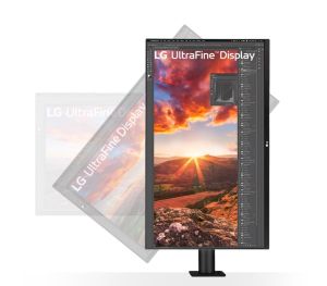 Monitor LG 32UN880K-B, 31.5" UltraFine Ergo 4K, IPS AG, DCI-P3 95%, 5ms, 350 cd/m2, 1000:1, 3840x2160, HDR 10, USB Type-C 60W, USB, HDMI, DisplayPort, AMD FreeSync, Speaker 5Wx2, LG Switch, Reader Mode, Tilt/Height/Swivel/Pivot/Extend/Retract, Black