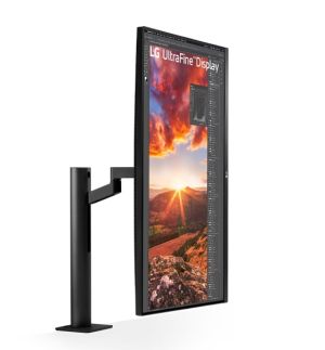 Monitor LG 32UN880K-B, 31.5" UltraFine Ergo 4K, IPS AG, DCI-P3 95%, 5ms, 350 cd/m2, 1000:1, 3840x2160, HDR 10, USB Type-C 60W, USB, HDMI, DisplayPort, AMD FreeSync, Speaker 5Wx2, LG Switch, Reader Mode, Tilt/Height/Swivel/Pivot/Extend/Retract, Black