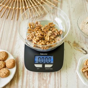 Beurer KS 25 kitchen scale; Bowl with 1.2 liter capacity; 3 kg / 1 g