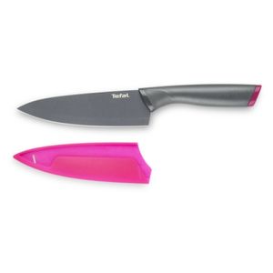 Cuțit Tefal K1220304, Cuțit Bucătar Bucătărie Fresh + capac 15 cm