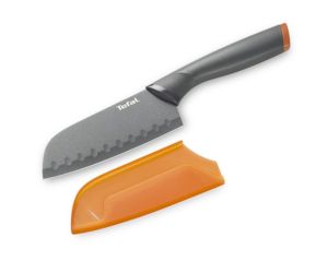 Cuțit Tefal K1220104, Cuțit Santoku Fresh Kitchen + capac 12 cm