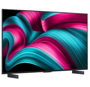 TV LG OLED42C51LA, 42" UHD OLED evo, 4K (3840 x 2160), DVB-C/T2/S2, Full Cinema Screen, Alpha 9 AI 4K Gen8, 120Hz Native (VRR 144Hz), ThinQ AI, HDR10, VRR, NVIDIA G-SYNC, AMD FreeSync, Dolby Vision, Dolby Atmos, Wi-Fi 6, Bluetooth, HDMI, USB, Airpl
