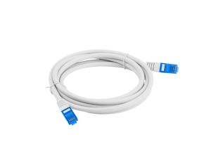 Kabel Lanberg patch cord CAT.6A FTP LSZH CCA 1m Fluke Passed, grey