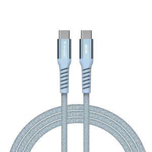 Cable Verbatim Sync & Charge USB-C to USB-C 60W Magnetic 120 cm - Blue