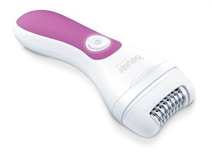 Epilator Beurer HL 76 4-in-1 Epilator wet & dry, 42 tweezers, Extra-bright LED light, 2 speed settings, 2x epilator attachments (glide & precision attachment) & 2x shaver attachments (shaving & trimming attachment), Cordless, Powerful lithium-ion battery