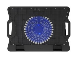 Cooling system Natec Laptop Cooling pad Dipper 2 12.1-17.3'' Fan, LED Light, 2 USB