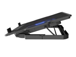 Cooling system Natec Laptop Cooling pad Dipper 2 12.1-17.3'' Fan, LED Light, 2 USB
