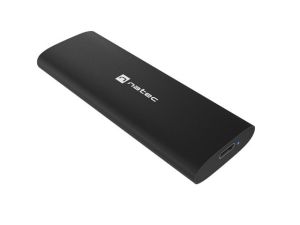 Hard drive enclosure Natec External SSD Enclosure Rhino M.2 NVME Lite USB-C 3.1 GEN 2 Aluminum