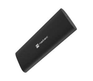 Hard drive enclosure Natec External SSD Enclosure Rhino M.2 NVME Lite USB-C 3.1 GEN 2 Aluminum