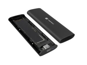 Hard drive enclosure Natec External SSD Enclosure Rhino M.2 NVME Lite USB-C 3.1 GEN 2 Aluminum