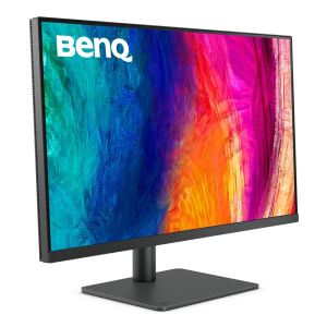 Monitor BenQ PD3205U 32" IPS 4ms 3840x2160 4K, DesignVue Designer Mon,100% sRGB,PIP/PBP,CAD/CAM,Disp Pilot,Flicker-free,LBL,1000:1,20M:1 DCR,10 Bit,250cd/m2 ,USB C(PowerDelivery 90W),HDMI,DP,miniDP,USB Hub, PIP/PBP,KVM,Card R/W,2x2.5W,HAdj.,Swivel,Pivot,T