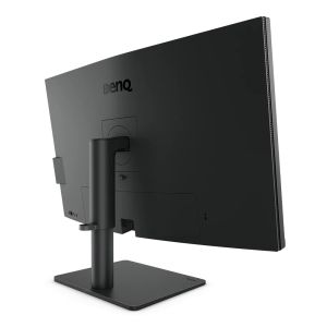 Monitor BenQ PD3205U 32" IPS 4ms 3840x2160 4K, DesignVue Designer Mon,100% sRGB,PIP/PBP,CAD/CAM,Disp Pilot,Flicker-free,LBL,1000:1,20M:1 DCR,10 Bit,250cd/m2 ,USB C(PowerDelivery 90W),HDMI,DP,miniDP,USB Hub, PIP/PBP,KVM,Card R/W,2x2.5W,HAdj.,Swivel,Pivot,T