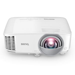 Multimedia projector BenQ MX825STH, Short Throw, 81"@1m, XGA 1024X768, 3500 AL, 20000:1, VGA, RCA, S-Video, 2xHDMI, Audio In/Out, Speaker 10W, USB (Type A) x1, LAN ( RJ45) x1, 2.6 Kg, IEC62368, Optional interactive kit(PW02/PT12)