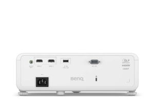 Multimedia projector BenQ LH550 DLP, FHD 1080P, 2600 ANSI lumens 1.1X, HDMIx2, USB-A, SmartEco; T/R: 1.49-1.64, Contrast Ratio (FOFO) 15,000:1, Display Color 30-bit (1.07 billion colors) Light Source LED, Audio out x1, 10W speaker, Light Source Life ECO 3