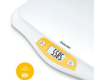 Scale Beurer BY 80 Baby scale, 20 kg loading, LCD display, hold function