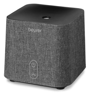 Aromatizer Beurer LA 35 Aroma diffuser, Micro-fine ultrasonic atomisation, Two-level LED light, up to 20 m2, 12W, fabric cover, automatic switch-off