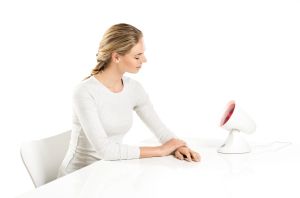 Infrared lamp Beurer IL 35 infrared lamp, For colds and muscle tension, 5 angle settings, Pressed glass bulb, 3-level electronic timer