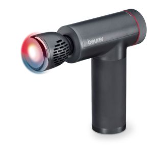 Massager Beurer MG 195 Hot & Cold massage gun, 7 high-quality massage attachments, 9 intensity levels, Up to 4.5 h running time, LED display, Storage case