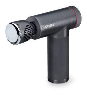 Massager Beurer MG 195 Hot & Cold massage gun, 7 high-quality massage attachments, 9 intensity levels, Up to 4.5 h running time, LED display, Storage case