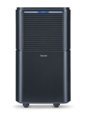 Moisture absorber Beurer LE 150 Air Dehumidifier, up to 12 liter/day; rooms 30 m2 (72 m3); Laundry drying function; Removable tank: 2.0 l; automatic mode; Night mode; timer;  2 fan levels; Environmentally friendly refrigerant R290