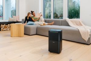 Moisture absorber Beurer LE 150 Air Dehumidifier, up to 12 liter/day; rooms 30 m2 (72 m3); Laundry drying function; Removable tank: 2.0 l; automatic mode; Night mode; timer;  2 fan levels; Environmentally friendly refrigerant R290