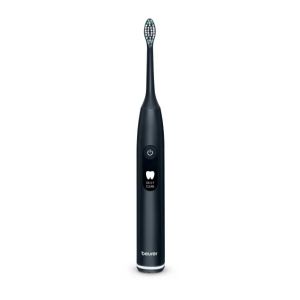 Electric toothbrush Beurer SC 50 midnight ink, Electric Sonic Toothbrush, up to 80,000 mov/min, 5 cleaning programs: Clean, Sensitive, Polish, Gum Care, Whiten, Pressure sensor, 2-min. timer, Incl. 2 toothbrush heads and magnetic charging plate, 2