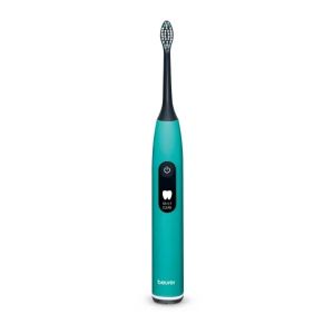 Electric toothbrush Beurer SC 50 ocean breeze Electric Sonic Toothbrush, up to 80,000 mov/min, 5 cleaning programs: Clean, Sensitive, Polish, Gum Care, Whiten, Pressure sensor, 2-min. timer, Incl. 2 toothbrush heads and magnetic charging plate, 22