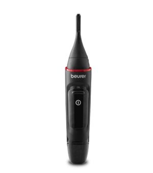Beurer MN3X mini trimmer; For trimming and shaping eyebrows, nose and ear hairs; 2 attachments and extra comb attachment 3/6 mm; Splash-proof (IPX4)