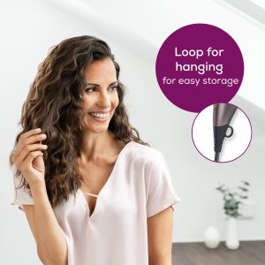 Hair dryer Beurer HC 17 Hair dryer, 1,300 W, ergonomic folding handle, 2 heat settings, 2 blower settings, slim professional nozzle, overheating protection