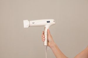 Hair dryer Beurer HC 150 FusionDry Pro Hair dryer - Powerful, brushless motor, Ergonomic folding handle, Ion function, 3 heat & blower settings, cold air, Extra quiet, EasyClick - Magnetic attachments, LCD display, Bag