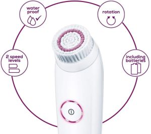 Facial device Beurer FC 45 Facial brush,1 attachments, 2 speeds,water-resistant,Lithium-ion battery,For daily use