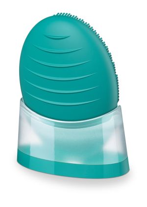 Facial device Beurer FC 52 Laguna silicone facial brush, 2-in-1 function - deep-pore cleansing & gently massage, Vibration technology, 15 intensities, Water-resistant, USB-C charging cable