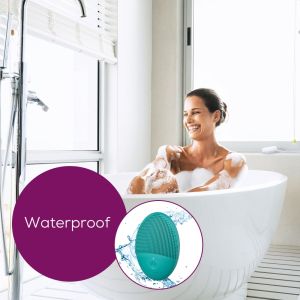 Facial device Beurer FC 52 Laguna silicone facial brush, 2-in-1 function - deep-pore cleansing & gently massage, Vibration technology, 15 intensities, Water-resistant, USB-C charging cable
