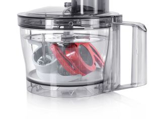 Кухненски робот Bosch MCM3501M, Food processor, MultiTalent 3, 800 W, add. Mixer attachment, Chopper, Grinder, Dough Tool, Black, Brushed stainless steel