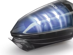 Vacuum cleaner Bosch BHN16L Rechargeable Vacuum Cleaner, Move Lithium 16Vmax, Cyclonic Airflow System, Gray