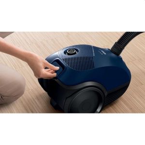 Прахосмукачка Bosch BGBS2BU1T, Vacuum cleaner with bag 3.5 l, Series 2, 850W, 80 dB(A), blue