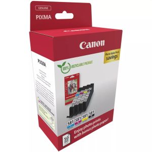 Canon CLI-581 C/M/Y/BK Photo Value Pack Consumables