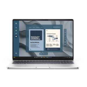 Laptop Dell Pro 16 PC16255, AMD Ryzen AI 5 PRO 340 (22 MB, 6C, up to 4.8 GHz), 16.0" FHD+(1920x1200) IPS, AG, 300nits, 1x16 GB, DDR5, 5600 MT/s, 512 GB SSD, AMD Radeon 840M, FHD HDR+IR Cam and Mic, Wi-Fi 6E, FPR, Backlit Kb, Win 11 Pro, 3Y PS, Platinum s