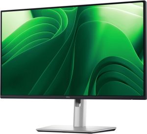 Monitor Dell P2425DE, 23.8" WQHD LED, IPS Anti-Glare, 5ms, 100 Hz, 1500:1, 350 cd/m2, 2560x1440, 99% sRGB, USB-C, 3x USB 5Gbps Type-A, HDMI, Display Port, Power Delivery 90w, Height Adjustable, Pivot, Swivel, Tilt, Black