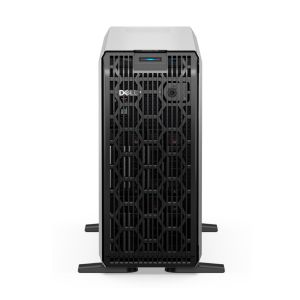 Server Dell PowerEdge T360, Chassis 8 x 3.5 HotPlug, Intel Xeon E-2468 2.6G, 24M Cache, 16GB DDR5 UDIMM, 1x480GB SSD SATA RI, Bezel, Broadcom 5720 Dual Port 1Gb On-Board LOM, PERC H755 Adapter FH, iDRAC9 Basic 16G, Dual 700W Titanium, 3Y Basic Onsite
