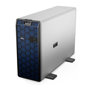 Server Dell PowerEdge T560, Chassis 8 x3.5" Hot Plug (SAS/SATA), Xeon Silver 4410Y (12C/24T,30M Cache), 16GB RDIMM 5600, 1x480GB SSD SATA RI, Parallax Security Bezel, Broadcom 5720, PERC H755, iDRAC9 Ent 16G, No Riser, 2x700W Hot Plug, Basic NBD 3Y
