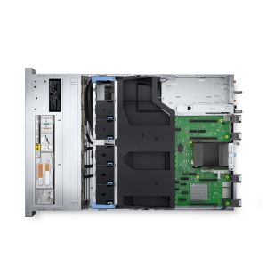 Server Dell PowerEdge R550, Chassis 8 x 3.5" (SAS, SATA), Intel Xeon Silver 4310, 32GB (2x16GB DDR4 RDIMM), 1x480GB SSD SATA RI, Rails Without CA, Bezel, Front PERC H755 Front Load, iDRAC9 Enterprise 15G, Dual 1100W Titanium, 3Y Basic Onsite