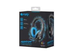 Headphones Fury Gaming Headset Phantom Black-Blue