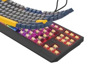 Keyboard Genesis Gaming Keyboard Thor 230 TKL Naval Blue Negative US RGB Mechanical Outemu Panda